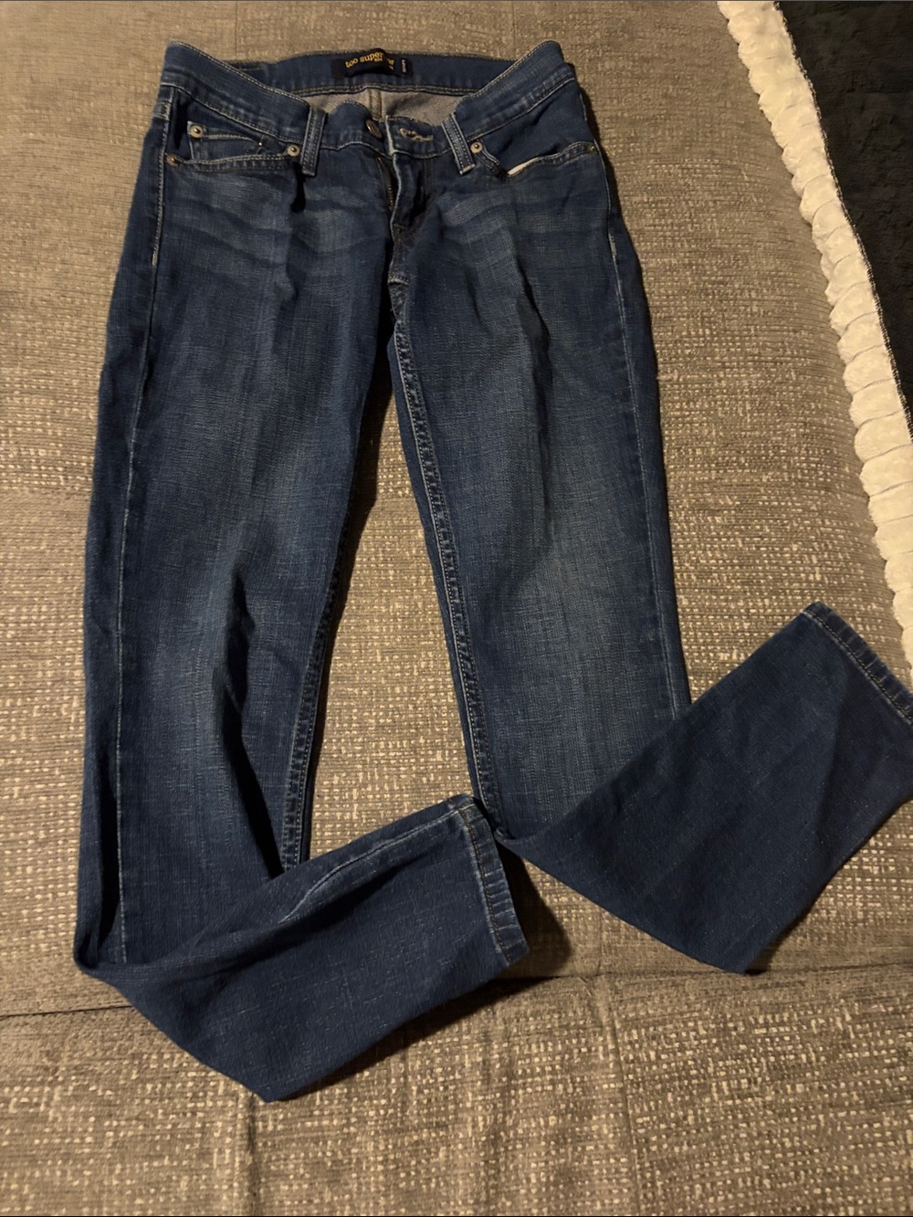 Levi's 524 Women's Straight Leg Jeans in Dark Blue